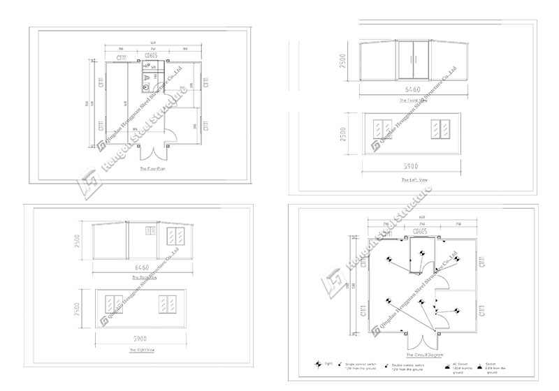 Casa plegable USA
