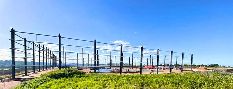 Edificios de estructura de acero