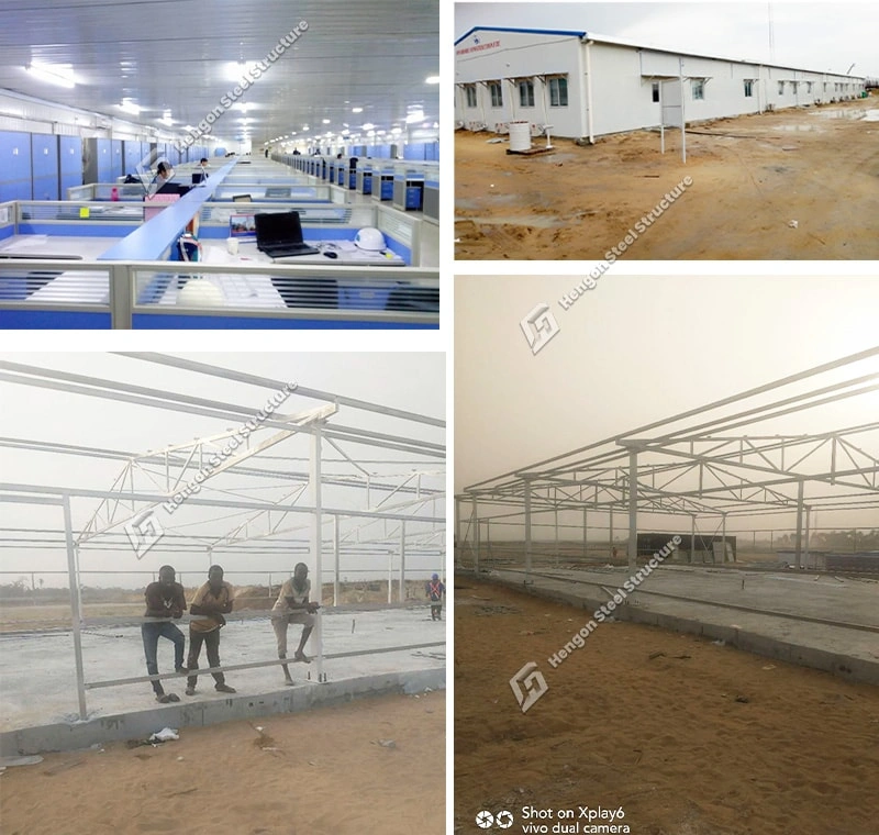 Nigeria Oficina con estructura prefabricada