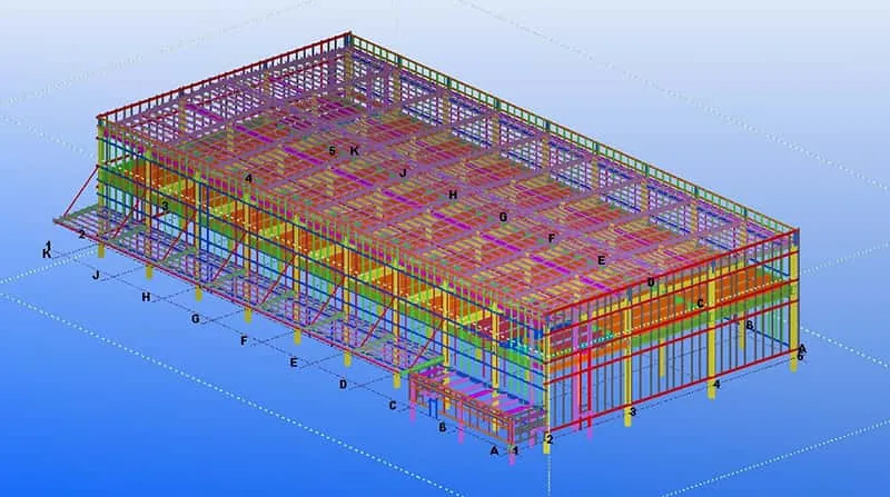 Tecnología de estructuras compuestas acero-concreto