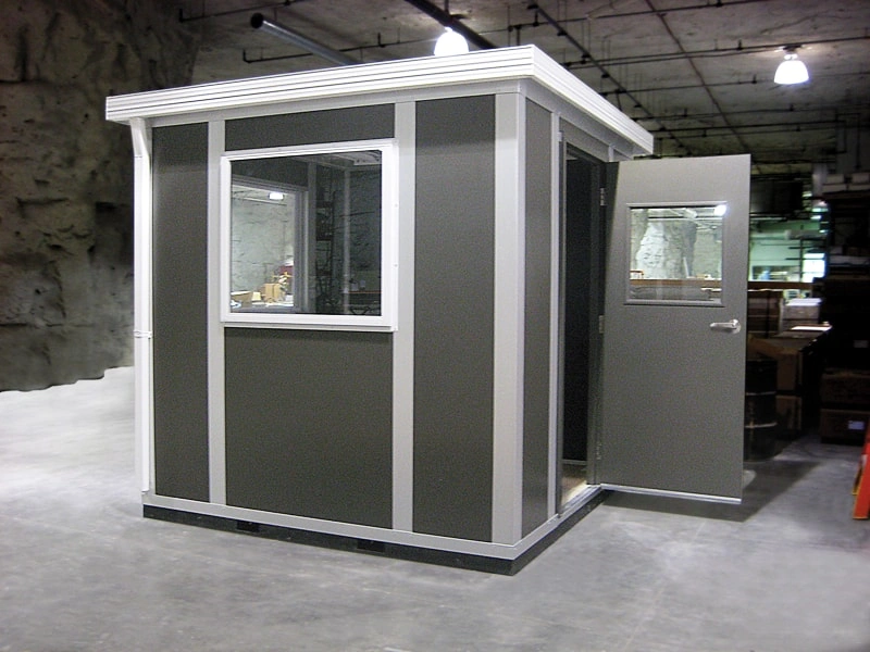 ¿Qué es un cabineta de seguridad prefabricada?