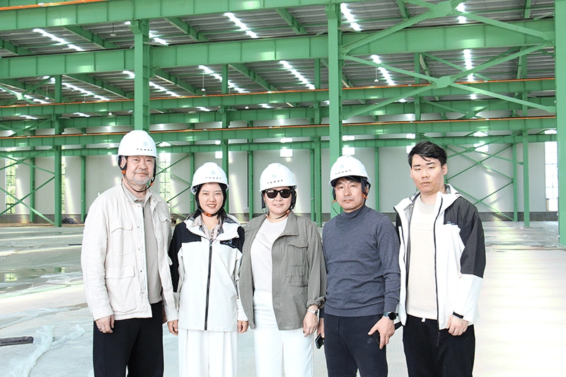 Visita del lugar y discusión del proyecto para nuestro cliente en Mongolia