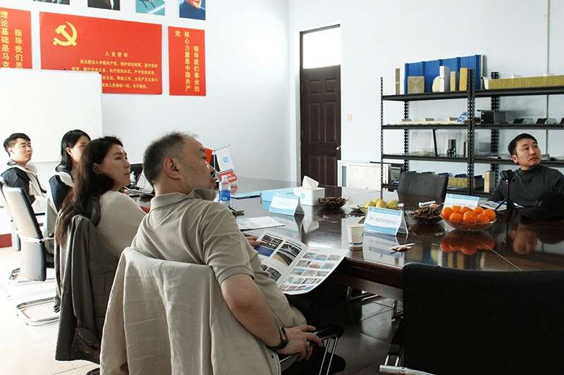 Visita del lugar y discusión del proyecto para nuestro cliente en Mongolia