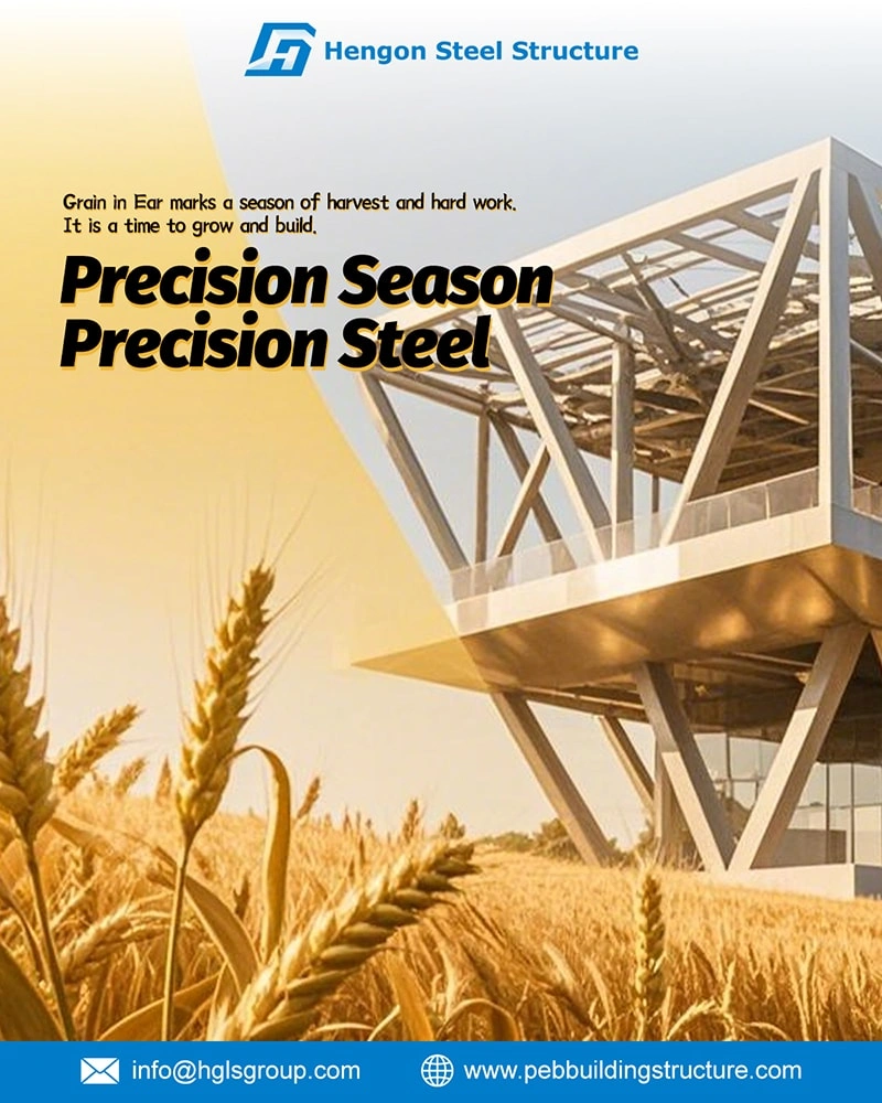 Grain in Ear: Una estación para siembra, un tiempo para construir — con Hengon Steel Structure