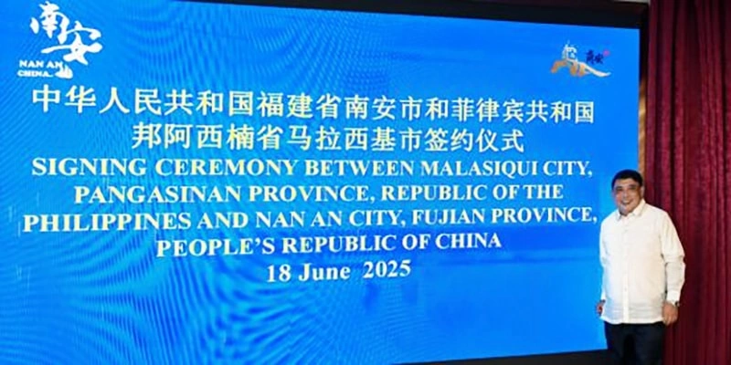 Hengon facilita la cooperación entre ciudades al recibir una delegación filipina que visita Nan'an y firma un acuerdo de cooperación